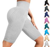 Leggings Vivacuerpofit 3D anticellulite Short Leggings Viva Corpo Anticellulite Push Up Antisfregamento Vivacuerpofit Cellulite Compressione 3D Leggings Corti Vita Alta Senza Cuciture per Yoga Fitness