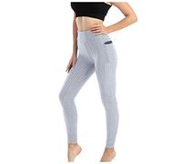 Leggings Yoga Donna Vita Alta Tummy Control Push Up Pantalone da Ginnastica Moda Quattro Vie Stretch Pantacollant Curve Comfortevole Leggings Yoga Taglia Forte Plus Size per Corsa