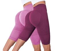 Leggins 3D Anticellulite corti Donna,Push Up Sculpture Lipedema a Compressione Controllo Graduata Anti Cellulite Leggings Sportivo Vita Alta Senza Cuciture Donna Fitness Yoga Pantacollant 2026 S-XXL