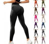 Leggins 3D Anticellulite Donna, Fitta Bella Leggings Cellulite - Leggins Compressione Graduata Lipedema - Push Up Sculpture Leggings Sportivi Yoga S-XXL