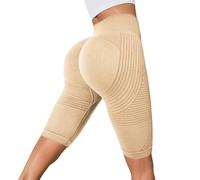 Leggins 3D Anticellulite Donna Leggins Corti Donna Fitta Bella Leggings Cellulite Leggin Compressione Graduata Lipedema Leggings Sportivi Push Up Vita Alta Senza Cuciture Pantaloni Yoga E Fitnes