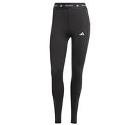 adidas Donna Techfit Stash Pocket Full Length Leggings Tights, Black, S