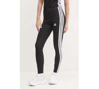 LEGGINS ADIDAS W 3S SJ BLACK WHITE JE0072 NERO BLACK TIGHTS 3STRIPES
