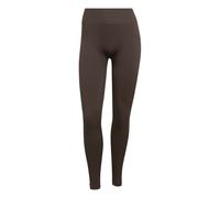 Leggins Adidas Workout Essentials Full Length Knit - aurora coffee - Marrone (S)