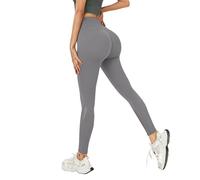 Leggins Anticellulite Donna 3D, Fitta Bella Leggings Cellulite Leggins Compressione Graduata Lipedema Push Up Sculpture Leggings Sportivi Vita Alta Fitness Yoga e Uso Quotidiano (A02-Dark Gray, XL)