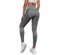 Leggins Anticellulite Donna 3D Push Up Sculpture Lipedema a Compressione Controllo Graduata Anti Cellulite Leggins Sportivi Donna Vita Alta Leggings Anticellulite per Fitness Yoga (01-grey, XL)