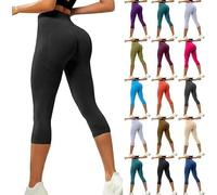 Leggins Anticellulite Donna, Leggings Anticellulite da Donna 3/4 Leggings