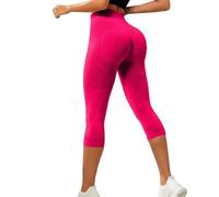 Leggins Anticellulite Donna, Leggings Anticellulite da Donna 3/4 Leggings | modellanti 3D a Compressione Graduata, pantaloni da Yoga e per uso Quotidiano, Palestra, Allenamento, Corsa, Pilates