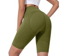 Leggins Anticellulite Donna Leggins Corti Donna Push Up Sculpture Lipedema a Compressione Controllo Graduata Anti Cellulite Leggings Sportivo Vita Alta Senza Cuciture Fitness Yoga Pantacollant