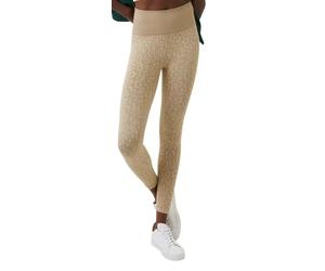 Leggins Björn Borg Sthlm Seamless Light Tights - print - Multicolore, Beige (S/M)