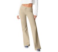 Leggins Donna Push up Leggings Sportivi Slim Fit Elasticizzati Pantaloni Felpati Comfort Leggings da Palestra O Casual Pantaloni Donna Sportivi Morbidi Eleganti Super Soft Stretch