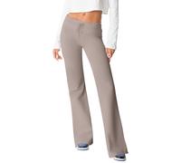 Leggins Donna Push up Leggings Sportivi Slim Fit Elasticizzati Pantaloni Felpati Comfort Leggings da Palestra O Casual Pantaloni Donna Sportivi Morbidi Eleganti Super Soft Stretch