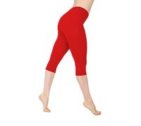 Leggins Donna Push Up Sportivi Corti Leggings 3/4 Vita Alta Senza Cuciture Elastici Leggins Capri Taglia Grande Opaco Scrunch Traspirante Leggings Tasca Pilates Fitness Jogging Economici, Melone