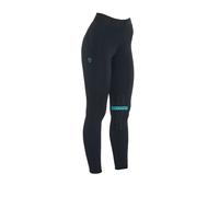 LEGGINS EQUESTRO DONNA SLIM FIT KAO BLACK-EMERALD