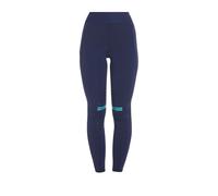 LEGGINS EQUESTRO DONNA SLIM FIT KAO NAVY-EMERALD