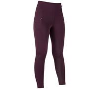 Leggins equitazione bambina in tessuto a maglia con grip totale in silicone mode