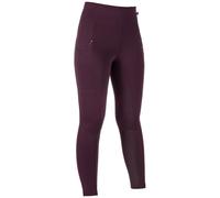 Leggins equitazione bambina in tessuto a maglia con grip totale in silicone mode