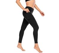Leggins Estivi Donna Pantaloni di Svago Pantaloni Casual Sudore Leggings da Palestra O Casual Fitness Vita Alta Controllo della Pancia Leggins Sportivi Donna a Vita Super Soft Stretch