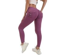 Leggins Fittabella 3D Anticellulite Donna, Fitta Bella Push Up Sculpture A Compressione Graduata Leggings Sculpture A Compressione Controllo Graduata Leggings Sportivo Donna Yoga Fitness