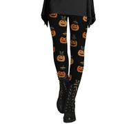 Leggins Jadea Donna Pantaloni Ginnastica Donna Pantaloni Sportivi da Allenamento Casual E Comodi per Le Feste da per Halloween E Le Feste Leggins Fitness Black XXXL