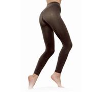 Solidea Silver Wave Long Leggings modellanti anticellulite Nero ML