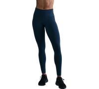 Nike Leggings da Running A Vita Media con Tasca Epic Fast - Donna, Armory Navy/Reflective Silv, CZ9240-478, L