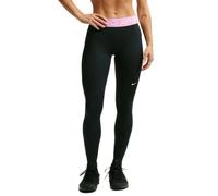 Leggins Nike Pro 365 Tight - black/pink rise/white - Nero (XXS)