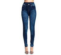 Leggins Sportivi Donna 3/4 Coprenti Pinocchietto Opaco Elastici Yoga Fitness Jogging Leggings Palestra Pantaloni Corsa Comodi Morbidi Eleganti Cuciture Pantacollant Anticellulite per e Tempo Libero