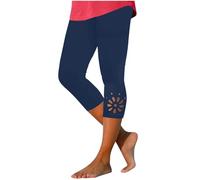 Leggins Sportivi Donna 3/4 Leggings Fuseaux da Scrunch Butt Pantaloni Casual Sudore Pilates Yoga Opaco Elastici Morbido Cuciture Pantacollant Anticellulite per o 2025