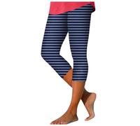 Leggins Sportivi Donna 3/4 Push Up Leggings Capri Morbidi ed Elasticizzati Pantaloni della Tuta Larghi e Confortevoli Yoga Controllo Pancia per o Casual 2025