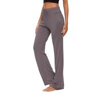 Leggins Sportivi Donna Leggings da opachi Scrunch Butt Pantaloni della Tuta Larghi Elasticizzati Morbidi e Confortevoli Jogging Fitness per Pilates, Sport, Gym, Running