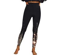Leggins Sportivi Donna Push up a Vita Alta Elastici Yoga Fitness Jogging Pantaloni Casual Sudore Pilates Traspirante Controllo della per Ginnastica Workout