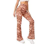 Leggins Sportivi Donna Push Up Elastici Yoga Fitness Jogging Pantaloni Casual Sudore Pilates Morbidi e Confortevoli Controllo della per o