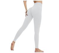 Leggins Sportivi Donna Push Up Vita Alta Opaco Booty Scrunch Pantaloni a Corsa Comodi Morbidi Eleganti Yoga Controllo della Pancia per Fitness, Palestra e Tempo Libero