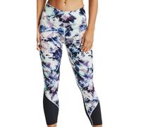 Leggins Under Armour Fly Fast Printed Crop - Blu (XS)