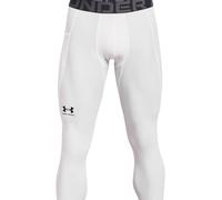 Under Armour UA HG 3/4 Legging, Pantaloni Uomo, Bianco, XS
