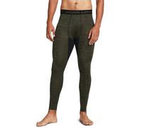 Under Armour ColdGear Twist Leggings, 390 Verde, M Uomo