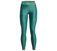 Leggins Under Armour Women's HeatGear Branded Waistband Leggings - coastal teal/birdie green - Verde (S)