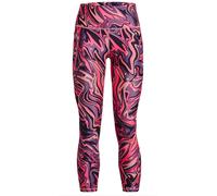 Leggins Under Armour Women's HeatGear No-Slip Waistband Printed Ankle - posh pink/tux purple - Rosa (XS)