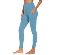 Leggins Vita Alta Donna Leggings da opachi in Cotone Pantaloni Casual Sudore Pilates Yoga Delicati sulla Pelle Sensibile Controllo della Pancia per Fitness, Palestra e Tempo Libero