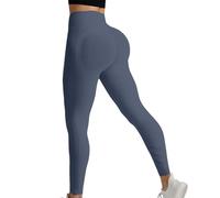 Leggins Vita Alta Donna Morbido Anticellulite Push Up Pantaloni Yoga Casual Elastici Controllo Della Pancia Leggings Jogging Pantacollant Abbigliamento Sportivo Vita Alta Running Lunghi Collant