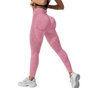 Leggins Vivacuerpo 3D Anticellulite Leggings a Compressione 3D Anticellulite Viva Corpo Leggings Sportivi Dimagrante Vita Alta Senza Cuciture Pantaloni Sportivi Corsa Yoga e Fitness, 06-rosa, L