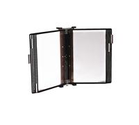 Leggio antibatterico da muro + 10 buste - A4 - nero - Tarifold