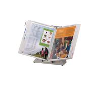 leggio antibatterico da tavolo + 10 buste - a4 - bianco - tarifold