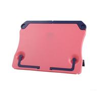Leggio compatto con bracci regolabili, ideale per musicisti e chef, colore: rosso