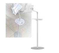 Leggio Da Pavimento, Altezza Regolabile A 180°, Larghezza Del Pannello Regolabile Da 270 A 417 Mm,Con Vassoio,For Spartiti Musicali E Ricette