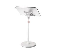 Leggio Da Pavimento, Altezza Regolabile Da 740 A 1000 Mm, Dimensioni Pannello 390 X 265 Mm, For Spartiti, Ricette, Libri Di Testo, Tablet