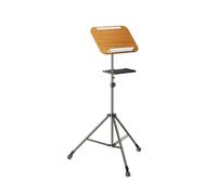 Leggio Da Pavimento, Dimensioni Pannello 39x29,5 Cm, Tavolo Con Ruote Regolabile In Altezza 82-145 Cm, For Spartiti, Ricette E Libri Di Testo(With tray)