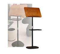 Leggio Da Pavimento, Leggio Con Vassoio Da 16,8x22,8 Cm, Dimensioni Pannello 39x27 Cm, For Libri Di Testo, Spartiti Musicali, Ricette(Adjustable 107-142 cm)
