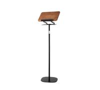 Leggio Da Pavimento, Supporto For Lettura 2 In 1 A Doppio Uso, Base Girevole A 360°, Altezza Regolabile, For Tablet, Ricette E Libri Di Testo.(Black,Adjustable 91-159cm)
